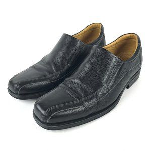 Sandro Moscoloni Black Slip On Loafers Men Sz 14 D